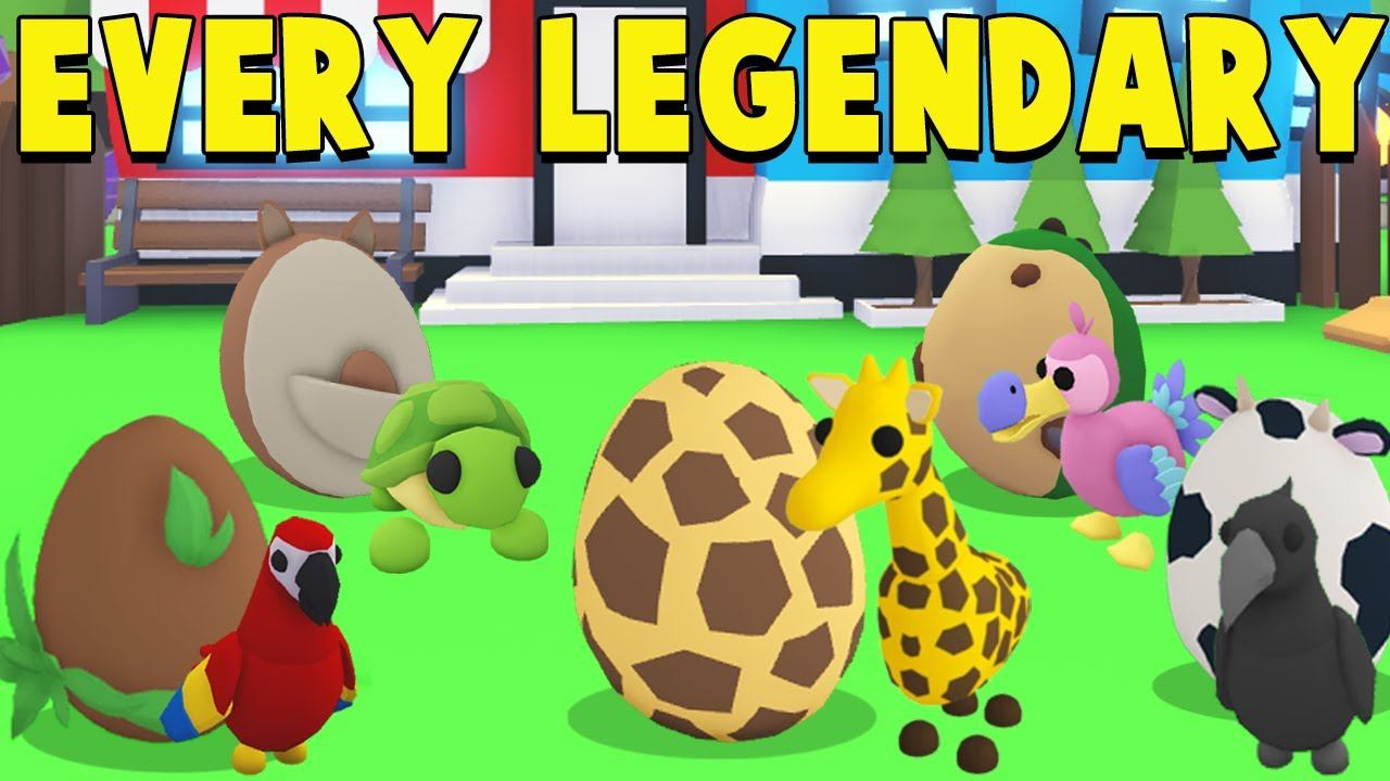Trading EVERY LEGENDARY of EVERY Adopt Me EGG! смотреть онлайн