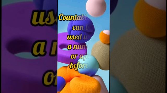 Noun || Types of noun || Countable noun смотреть онлайн