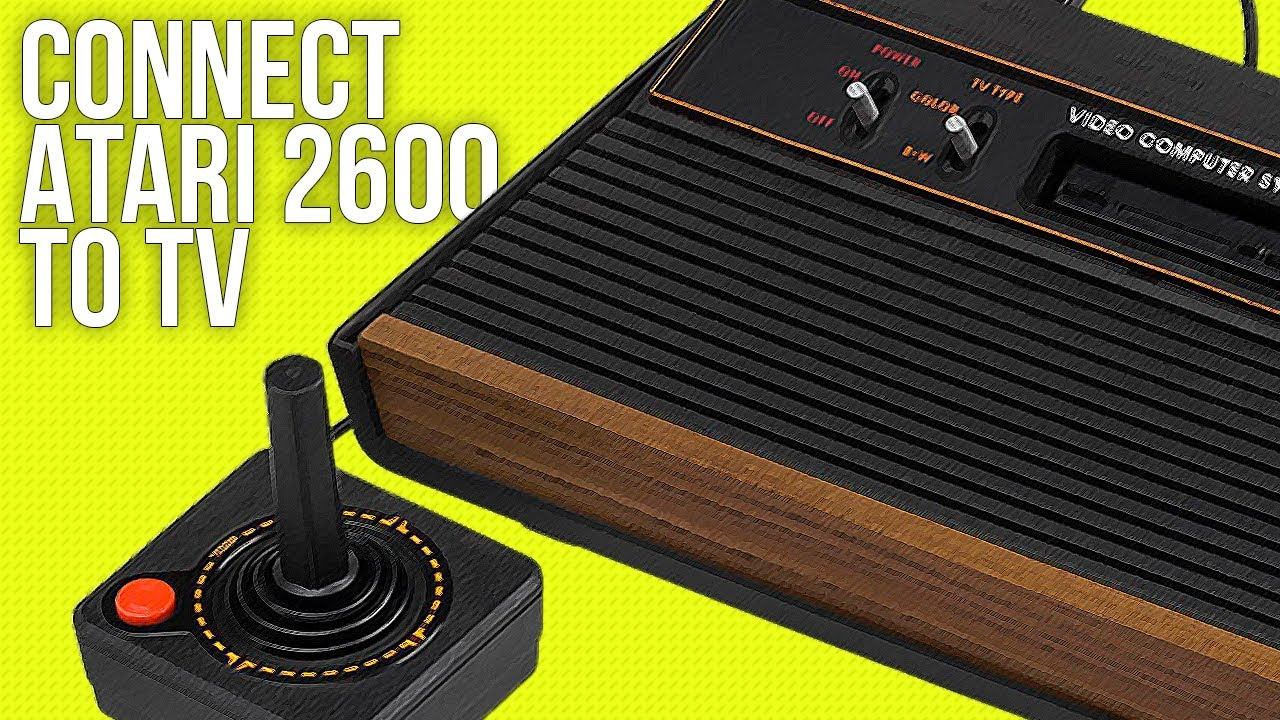 Connect Atari 2600 to a TV! (BEST METHOD) смотреть онлайн