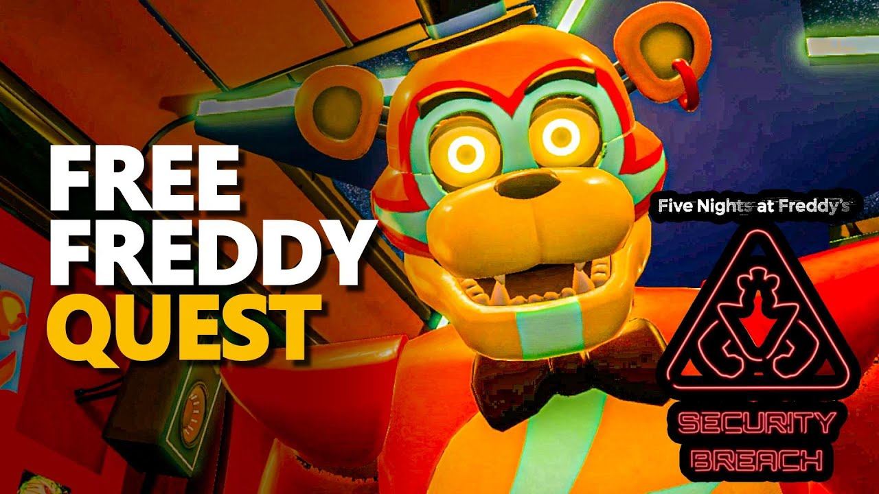 Free Freddy FNAF Security Breach смотреть онлайн