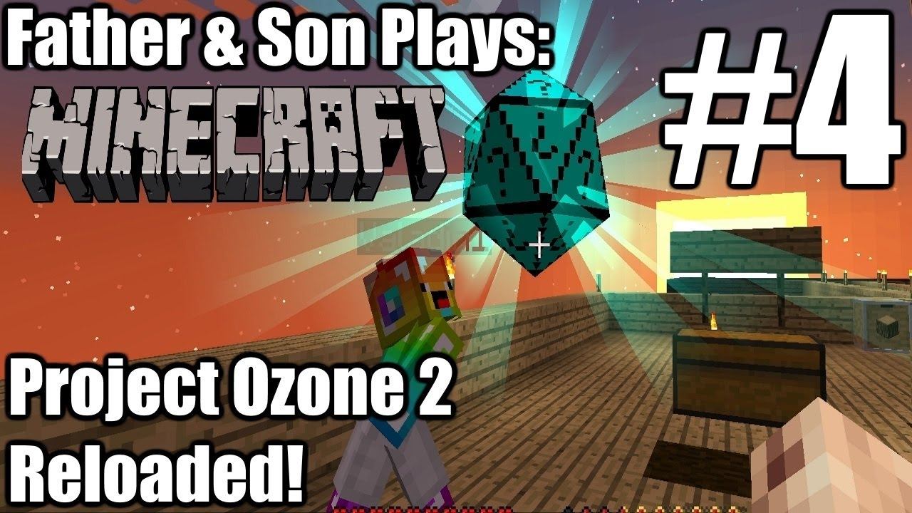 Father & Son Minecraft: Project Ozone 2 Reloaded #4 - Animal Corral (PC) смотреть онлайн