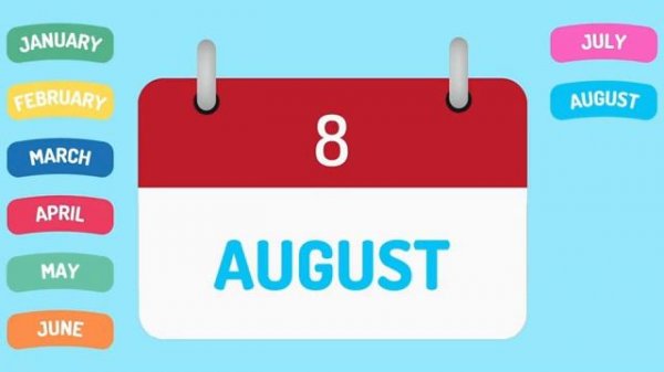 The months of the year