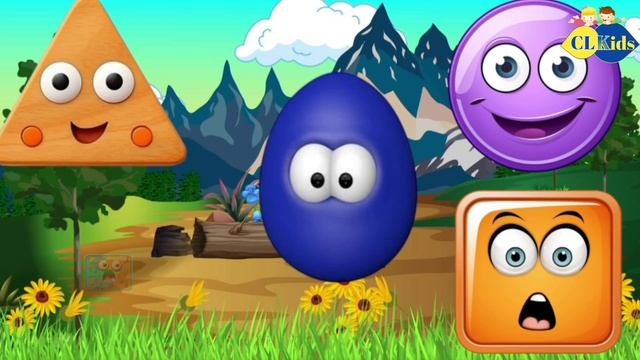 The Shapes Song| Triangle Rectangle Rhymes|We are Shapes|Triangle Rectangle Circle Oval Square Song смотреть онлайн
