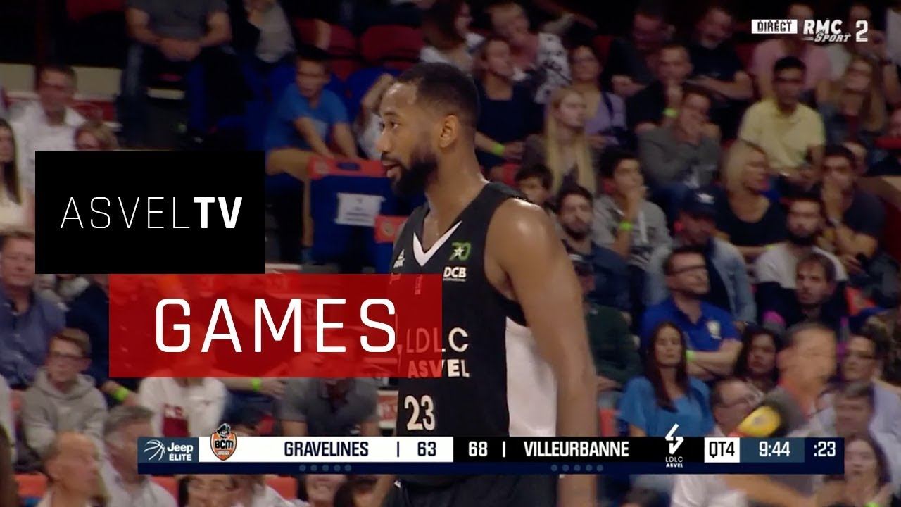 Gravelines-Dunkerque / LDLC ASVEL : les 28 points de David LIGHTY ! смотреть онлайн