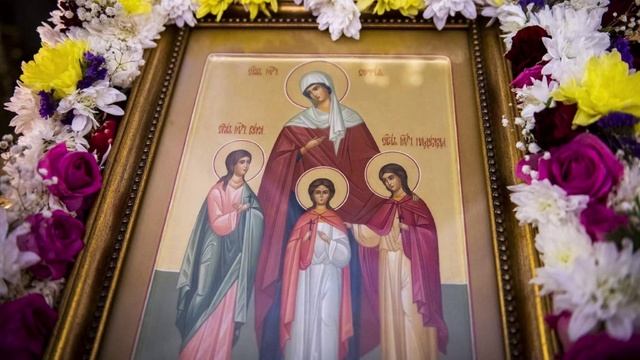Акафист мученицам Вере, Надежде, Любови и матери их Софии смотреть онлайн