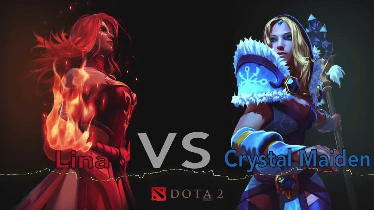 DOTA 2 Rap Battle. Lina VS Crystal Maiden! смотреть онлайн