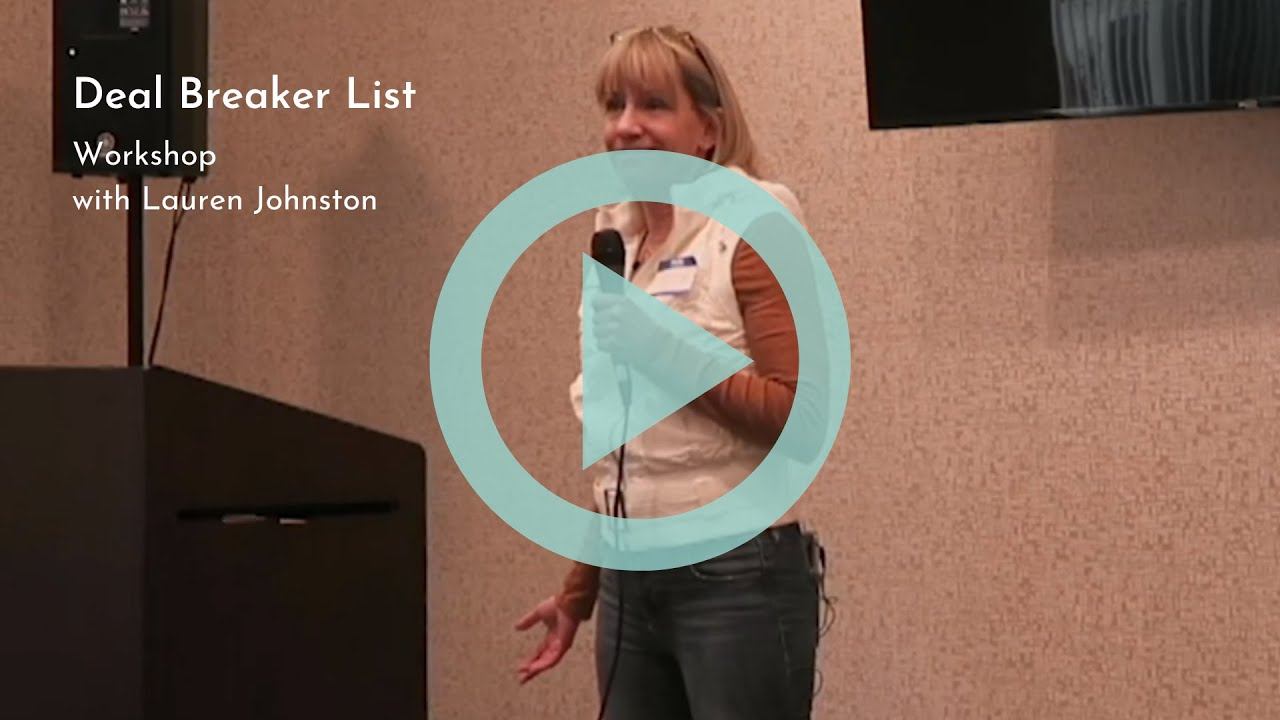 Relationship Deal Breaker List - Workshop смотреть онлайн