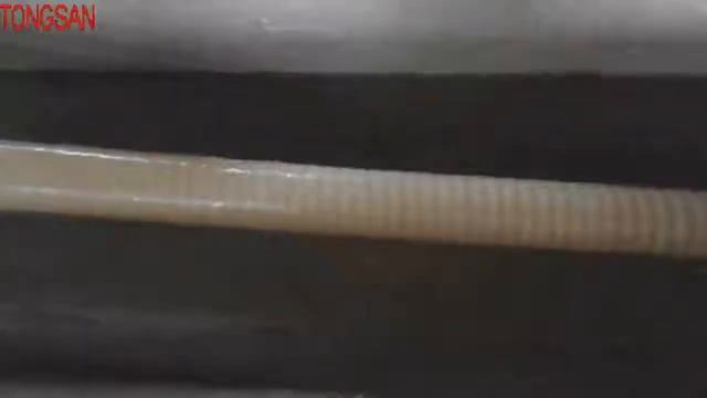 PVC Plastic Rib Spiral Reinforced Pipe Machine/PVC spiral pipe machine смотреть онлайн