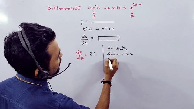 Differentiate sin 2 x w. r. t. e cosx . смотреть онлайн