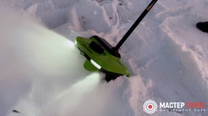 Обновленные аккумуляторные снегоуборочные лопаты Greenworks GD40SS2 и GD60SS2