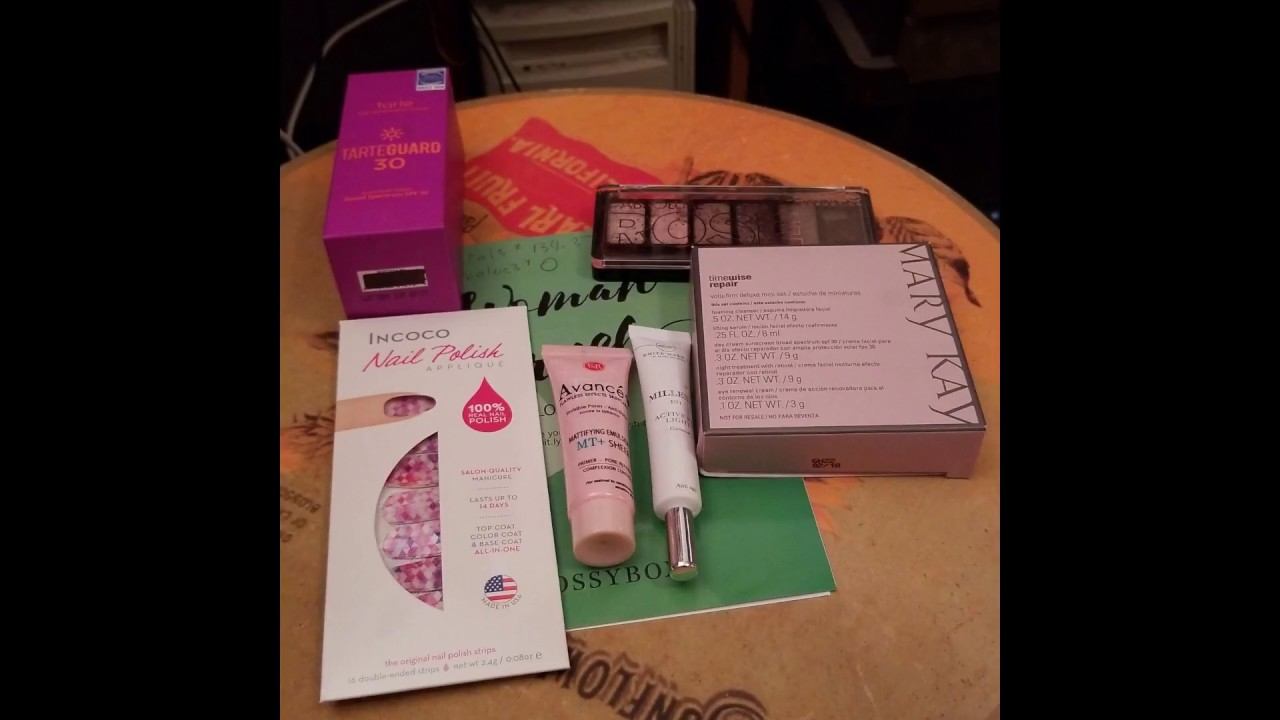 Glossybox March 2017 смотреть онлайн