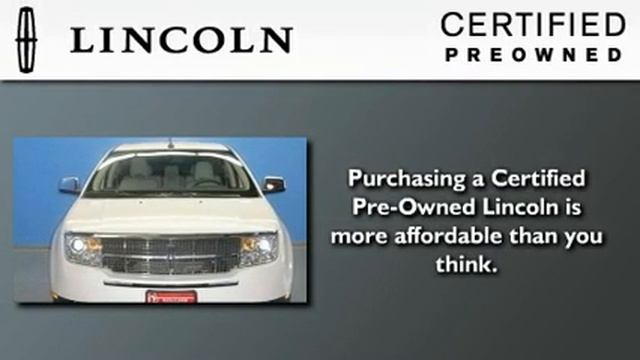 2008 LINCOLN MKX Certified WI смотреть онлайн