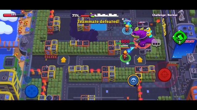 Triple Amber Brawler in Super City Rampage !!! Brawl Stars Super City Rampage смотреть онлайн