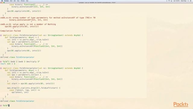 Scala Expert Recipes: Advanced String Interpolation|packtpub.com смотреть онлайн