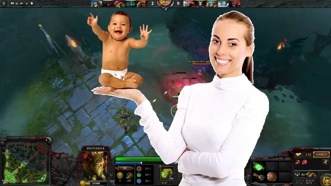 Школолошки, это люди из джунглей! # 01 Dota 2 Azazin Kreet смотреть онлайн