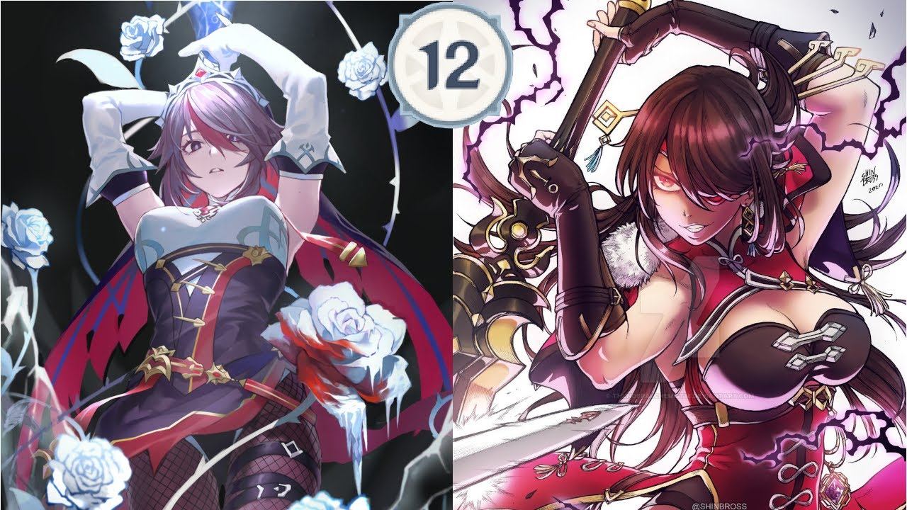 Spiral Abyss 3.3 4* characters [4*weapons] No Geo смотреть онлайн