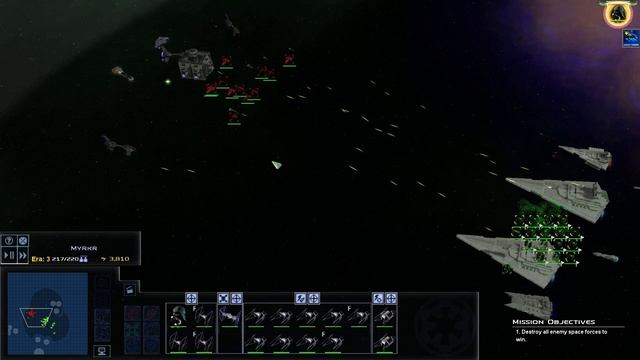 Star Wars Empire at War - Awakening of the Rebellion Mod - S1 - Ep16 - Battle of Myrkr + The Wheel смотреть онлайн