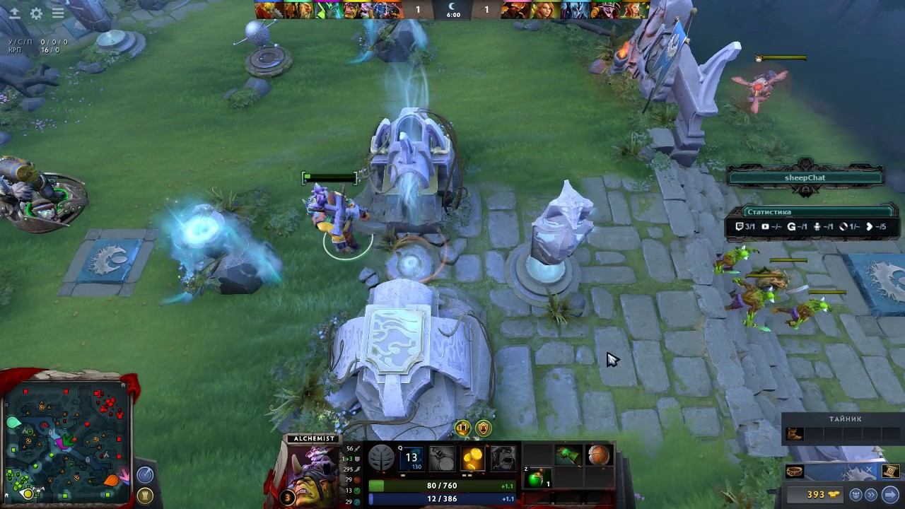 Dota 2 Alchemist смотреть онлайн