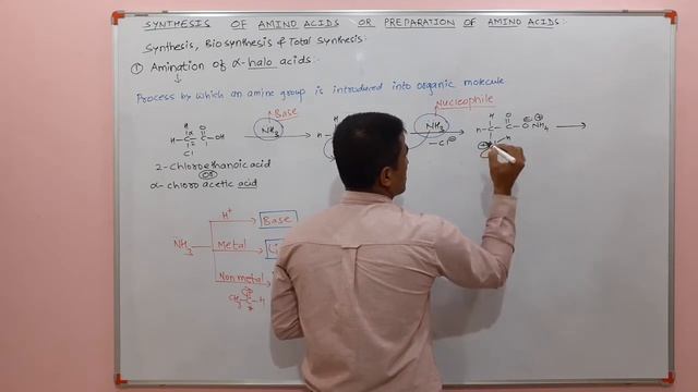 Synthesis of amino acids by Amination of alpha halo acids || Dr. Bharat Baria смотреть онлайн