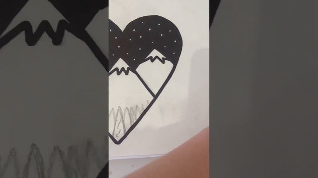 Тутор на картину линером ❤️🔥 смотреть онлайн