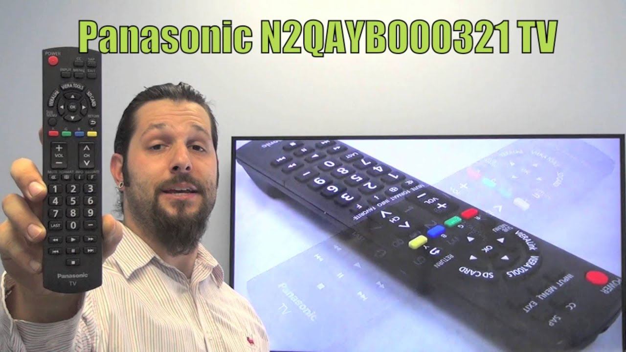 Panasonic N2QAYB000321 TV Remote Control - www.ReplacementRemotes.com смотреть онлайн