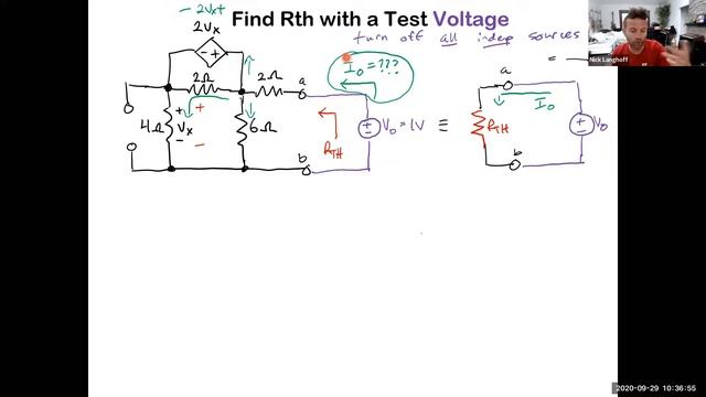 ENGR 260 Week 06 - 08 Example 02 Dep Source Rth Method 01 (Test voltage) смотреть онлайн