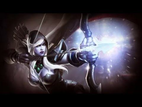 Dota 2 Drow Ranger с аганимом. С чем счетается? смотреть онлайн