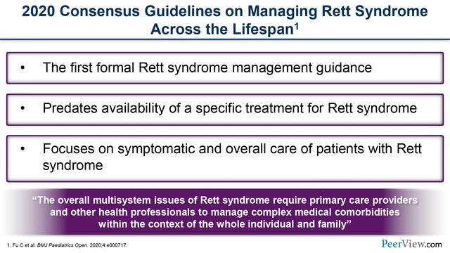 A New Era in Rett Syndrome Management: From Early Recognition to Age- and Stage-Appropriate Care смотреть онлайн