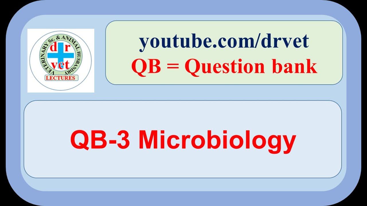 Question Bank - 3 Microbiology смотреть онлайн