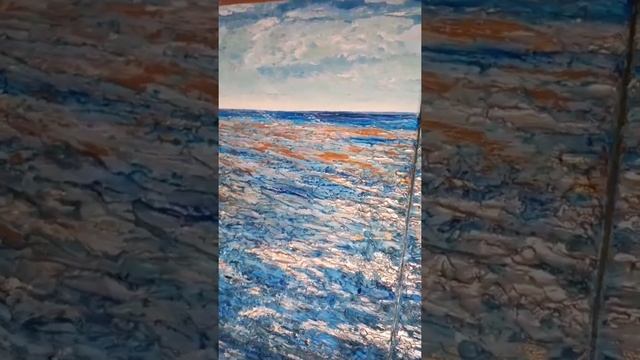 #море #абстракция #фактурная #картина #арт #abstract #art смотреть онлайн