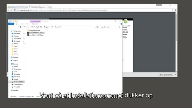 Eurolink, Download, installation og tilslutning Danske undertekster смотреть онлайн