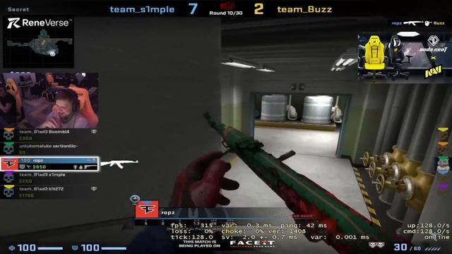 s1mpe watches ropz 1tap clutch attempt смотреть онлайн