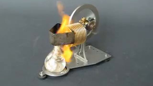 Vakuum Motor, Flammenfresser / Vacuum Engine, Flamelicker "Vacu Mini" смотреть онлайн