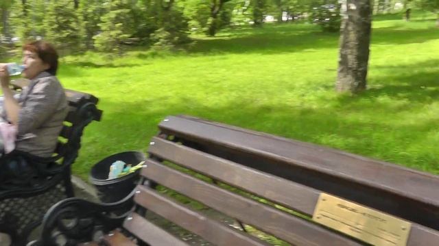 10.06.2017 Скамейки в парке все подарены горожанами. 06731