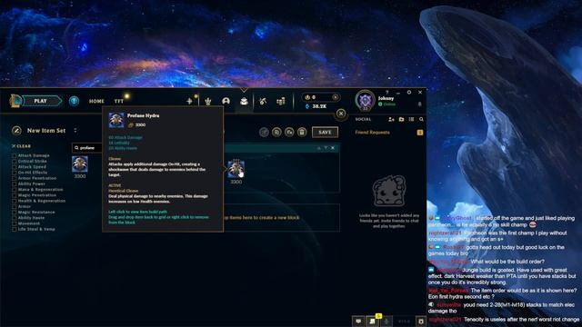 Keegun Jungle Pantheon Build 14.8