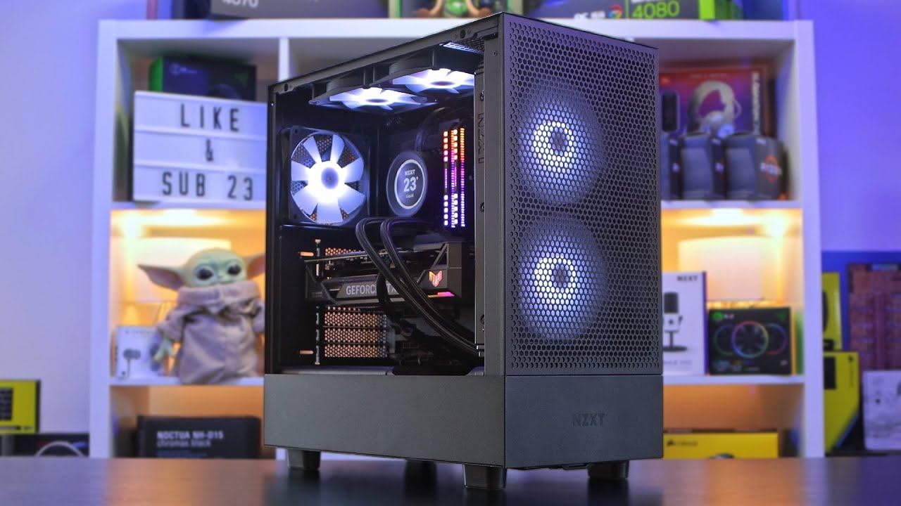 IT'S BACK, BUT BETTER! - NZXT H5 Flow RGB - Unboxing & Overview! [4K] смотреть онлайн