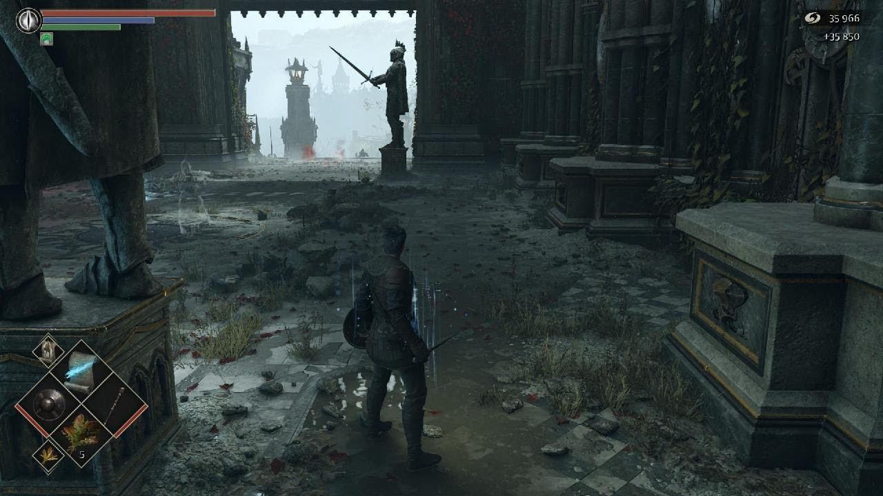Demon's Souls bug. Баг Пронзающий смотреть онлайн