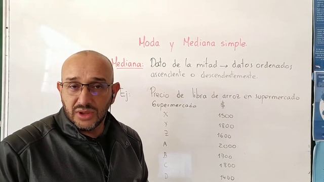 MEDIA Y MEDIANA SIMPLE смотреть онлайн