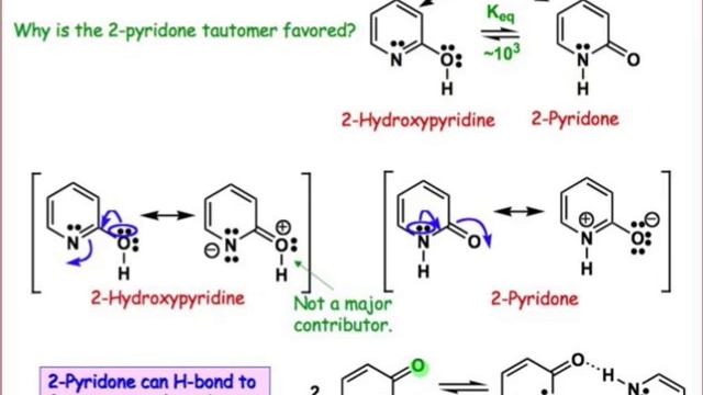Hydroxypyridine-Pyridone Tautomerism смотреть онлайн