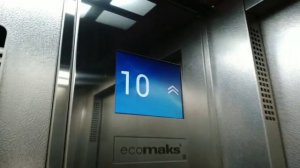 2 ДОМОФОНА! ТЕЛИК В ЛИФТЕ! ПАССАЖИРСКИЙ ЛИФТ (А) ЩЛЗ «ECOMAKS»≈2018 ГОДА.