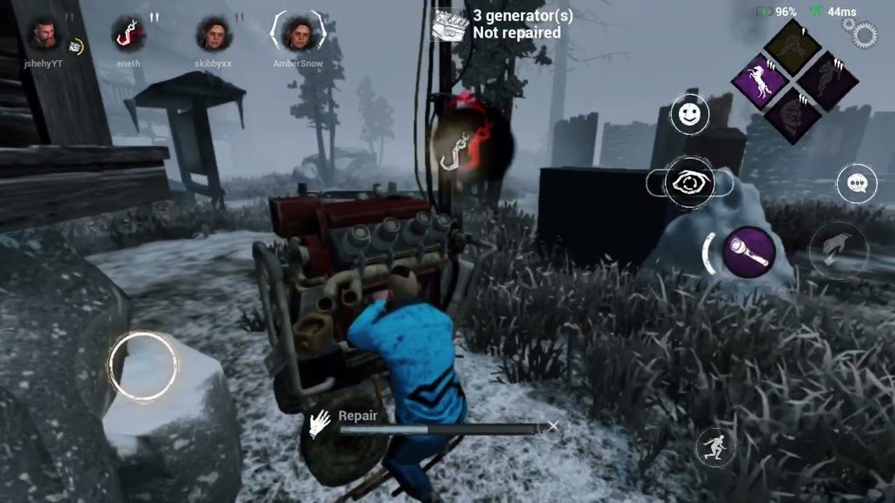 Survivor David king killer the wraith from dead by daylight mobile jshehyYT escabed💪🏻🥹❤️ смотреть онлайн