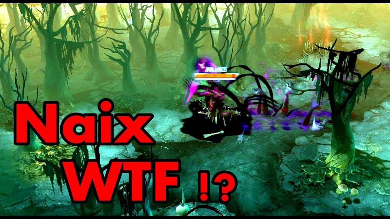 Dota 2 Bug Naix wtf !? unusual naix courier !? :D смотреть онлайн