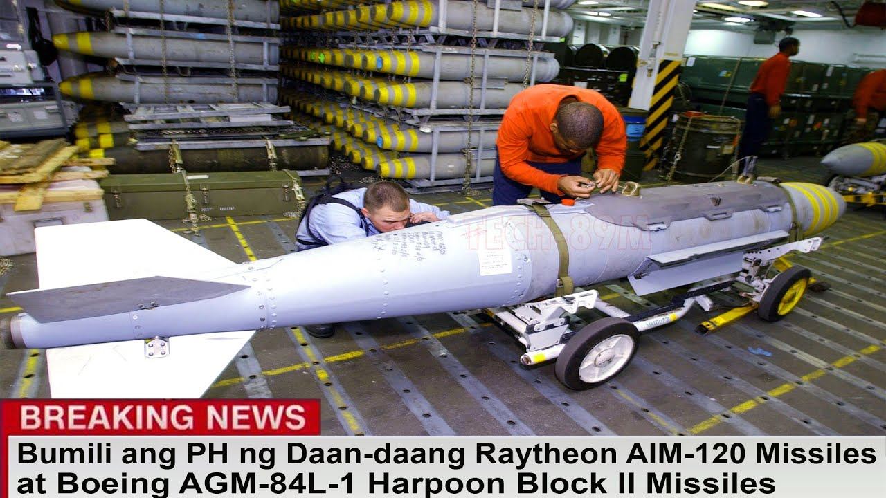 Bumili ang PH ng Daan daang Raytheon AIM 120 Missiles at Boeing AGM 84L 1 Harpoon Block II Missiles смотреть онлайн