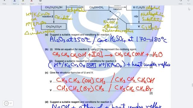 (GCE AS Chemistry) - 9701 - Alcohols 02 смотреть онлайн