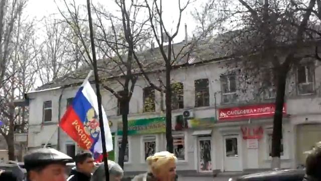 Николаев 05 04 2014 Мирный Пикет к зданию СБУ часть#4 смотреть онлайн