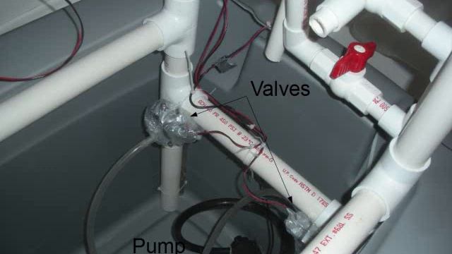 Indoor flood and drain hydroponics system for growing beans and kale смотреть онлайн