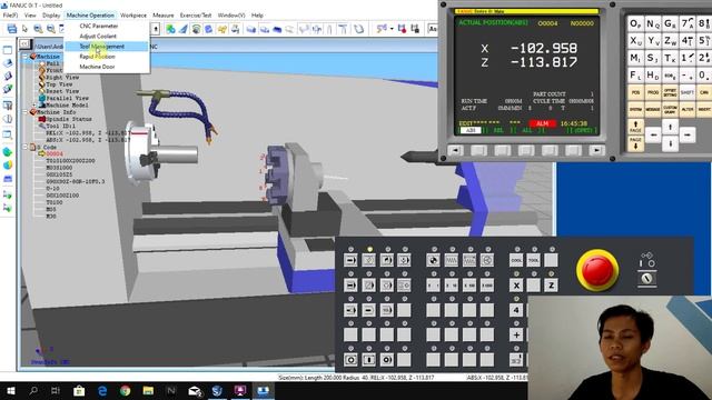 Tutorial menggunakan CNC Simulator (swansoft NC Simulation) смотреть онлайн