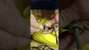 Лёгкий способ открыть прикипевшую крышку-клапан на karcher sc 1.020.