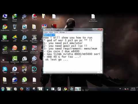 How to run god of war 3 iso file in pc смотреть онлайн