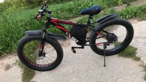 Электровелосипед фэтбайк Fat bike на 26» дюймов 350W продажа в Москве обзор+отзыв!